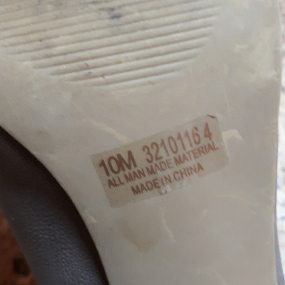 Cato grey open toe heeled 10 - Picture 5 of 6